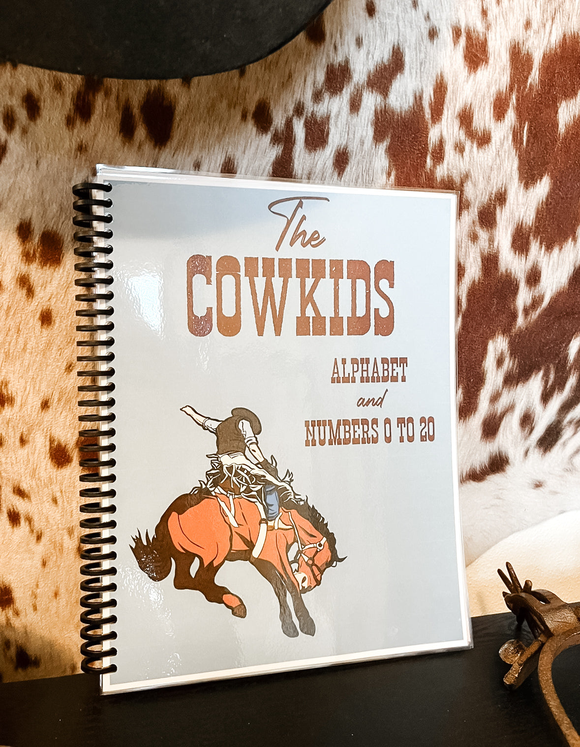 Cowkid Ranch Workbook – Reusable ABC & 123 Dry Erase Book
