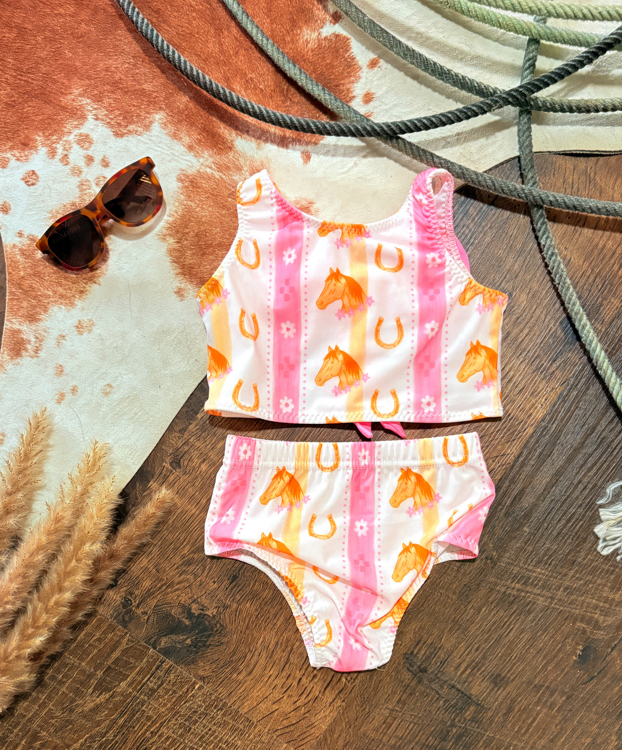 Blush Bridle Bow Bikini