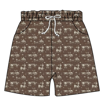 Old West Pastures Swimming Trunks