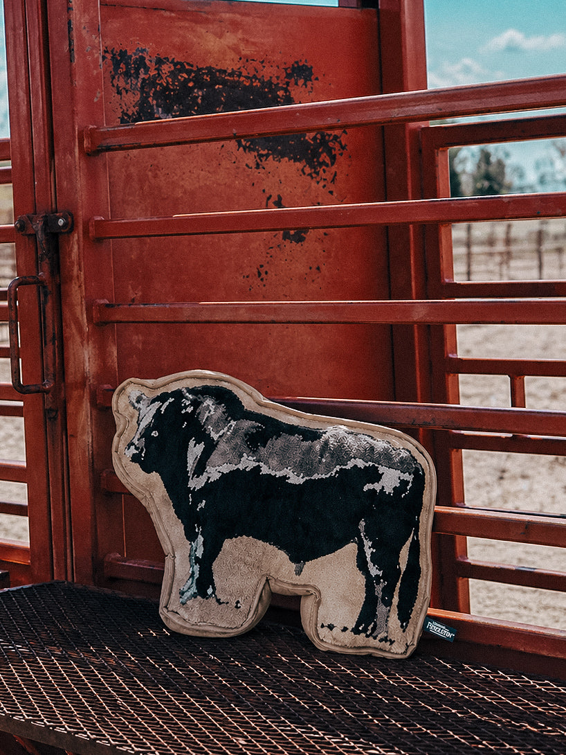 The Show Stopper Cattle Pillow