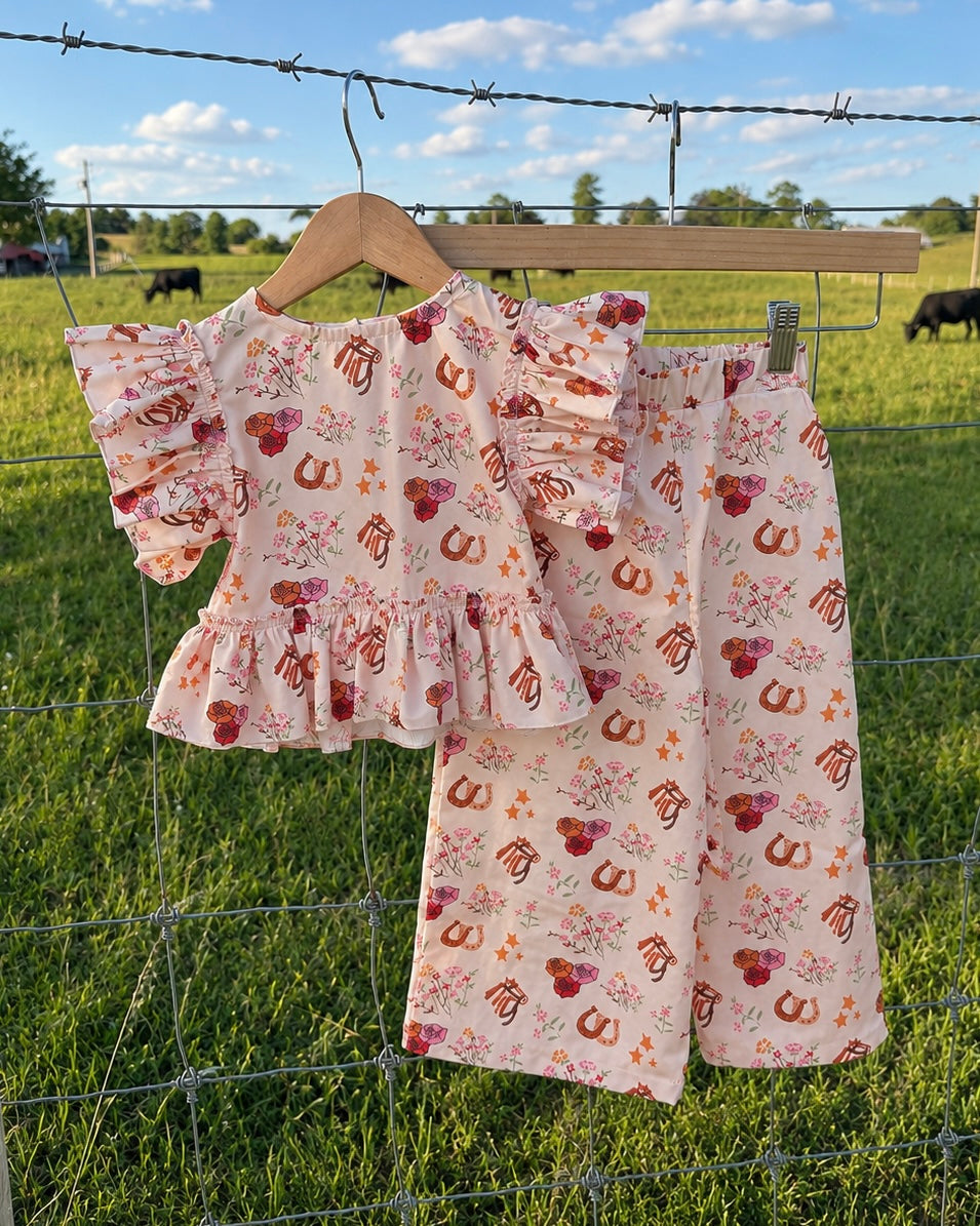 Wildflower Pony Ruffle Set
