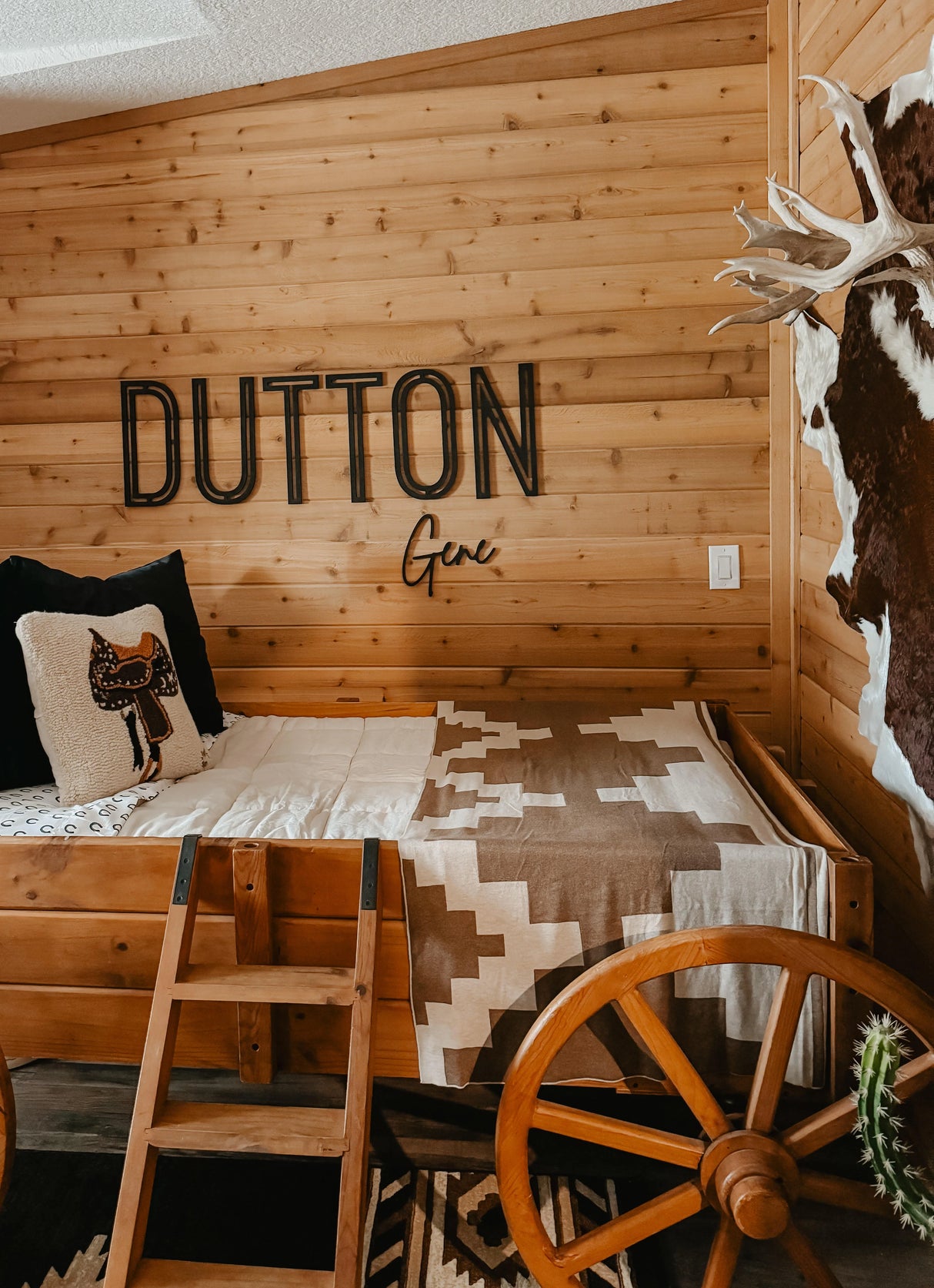 Western Heirloom Cotton Throw Blanket