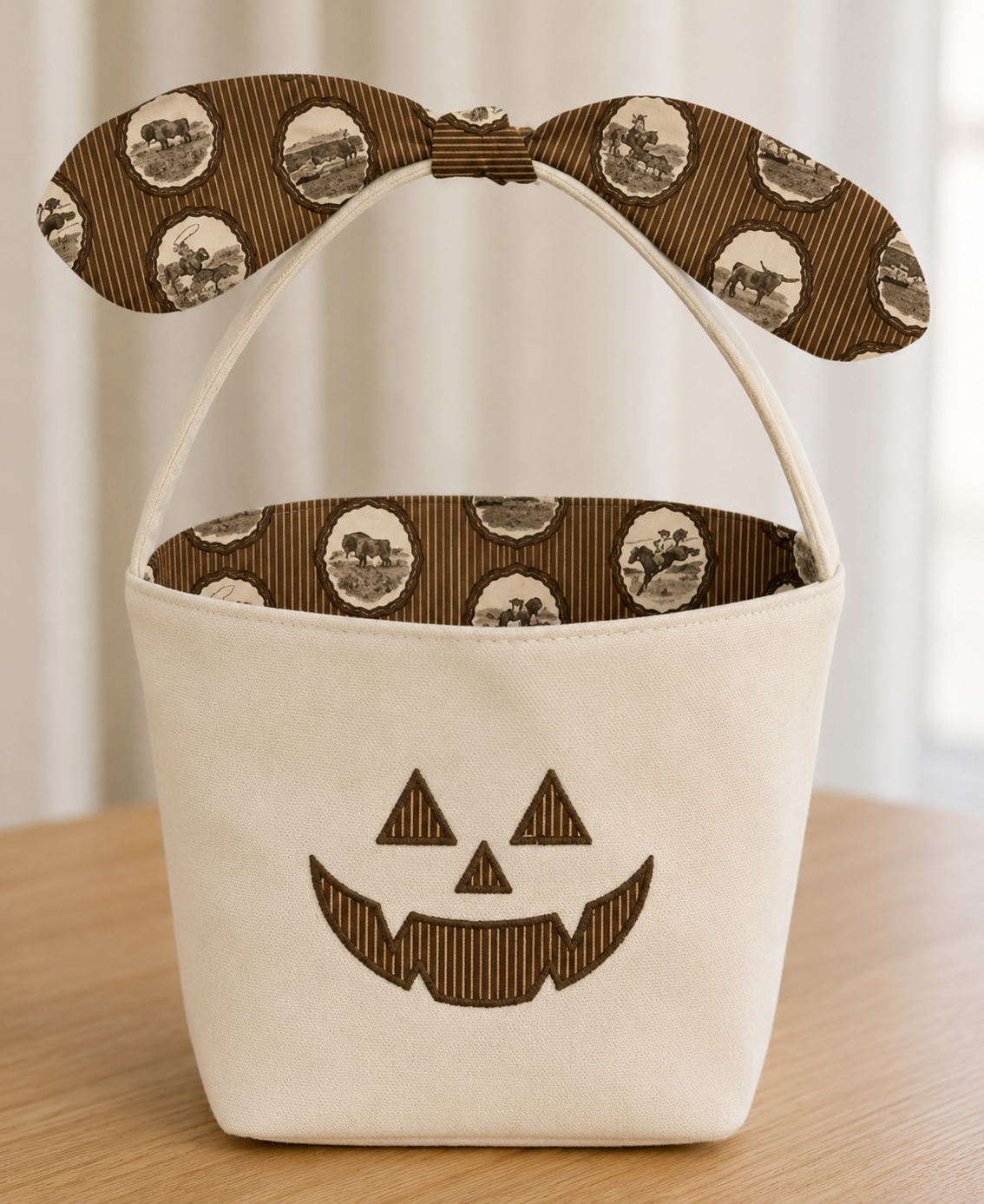 Western Pumpkin Trick-or-Treat Buckets | PRE-ORDER