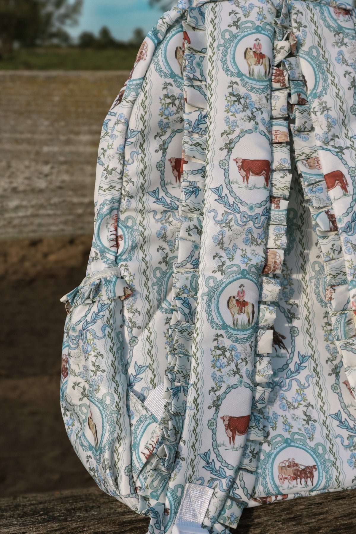 Western Ruffle Backpack | PREORDER