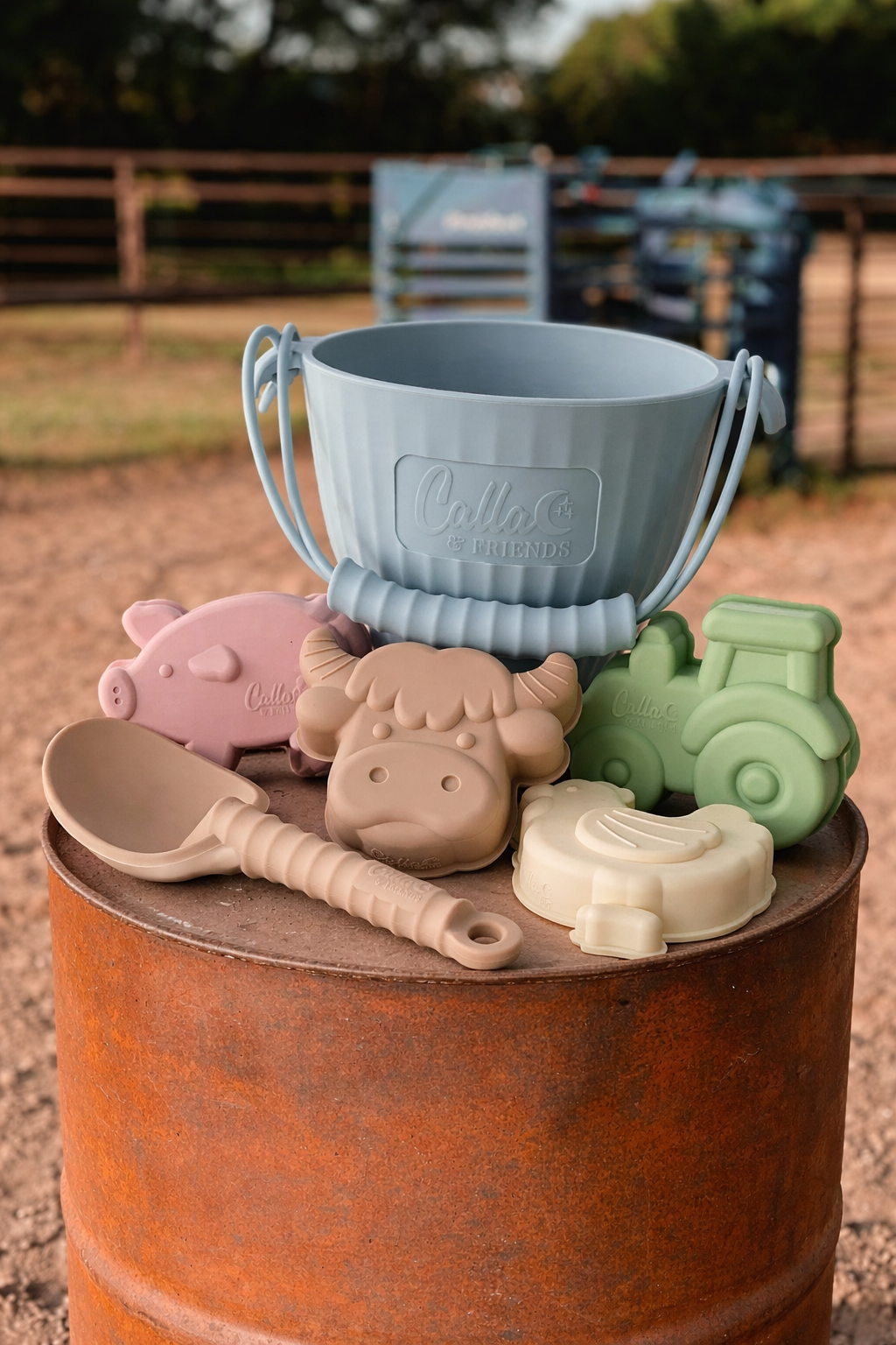 Hazel’s Farm Silicone Beach Toy Set
