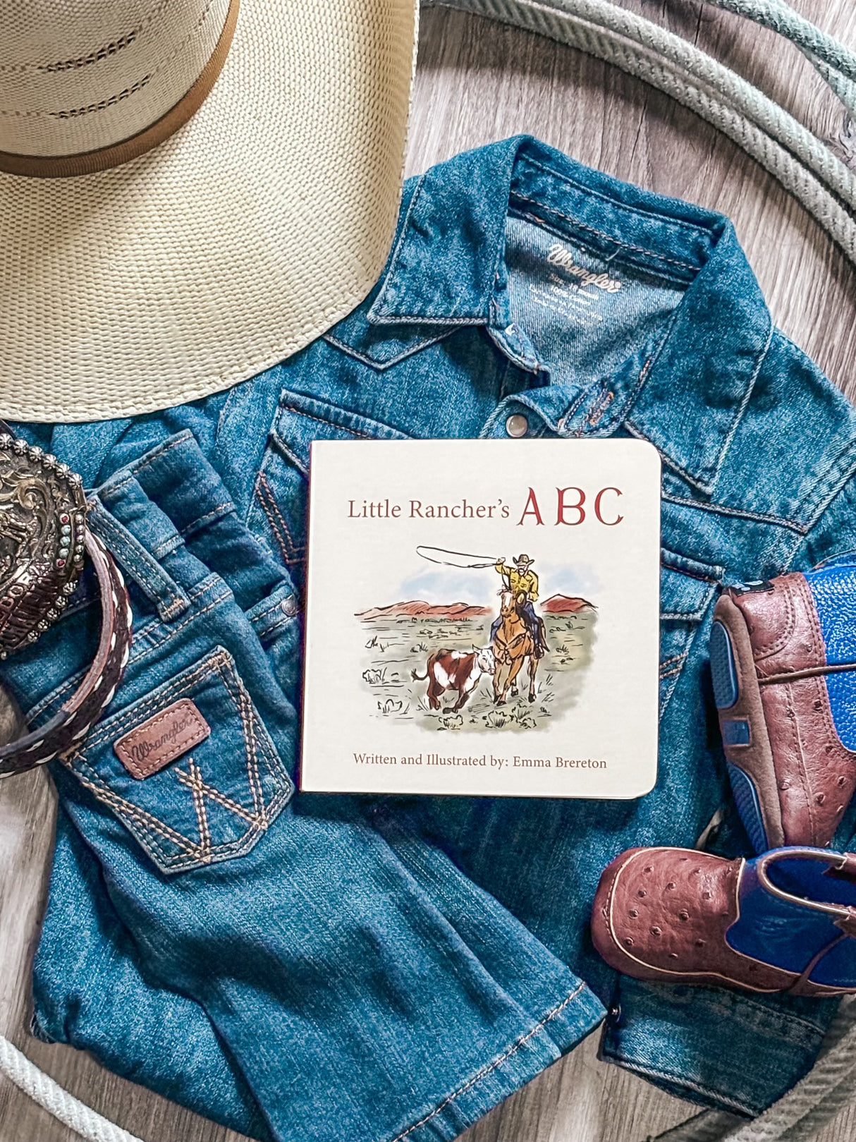 Little Rancher’s ABC Board Book - PREORDER