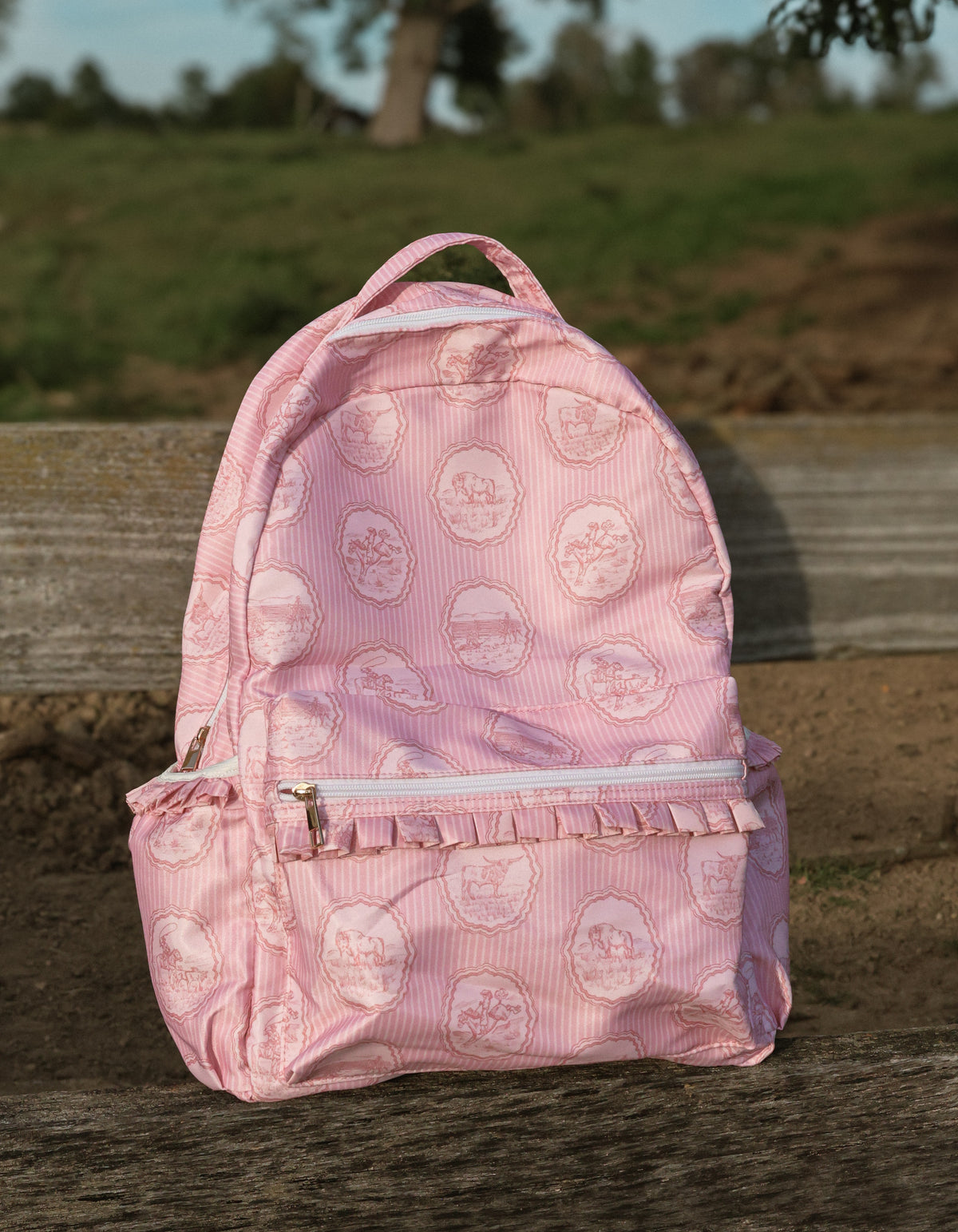 Western Ruffle Backpack | PREORDER