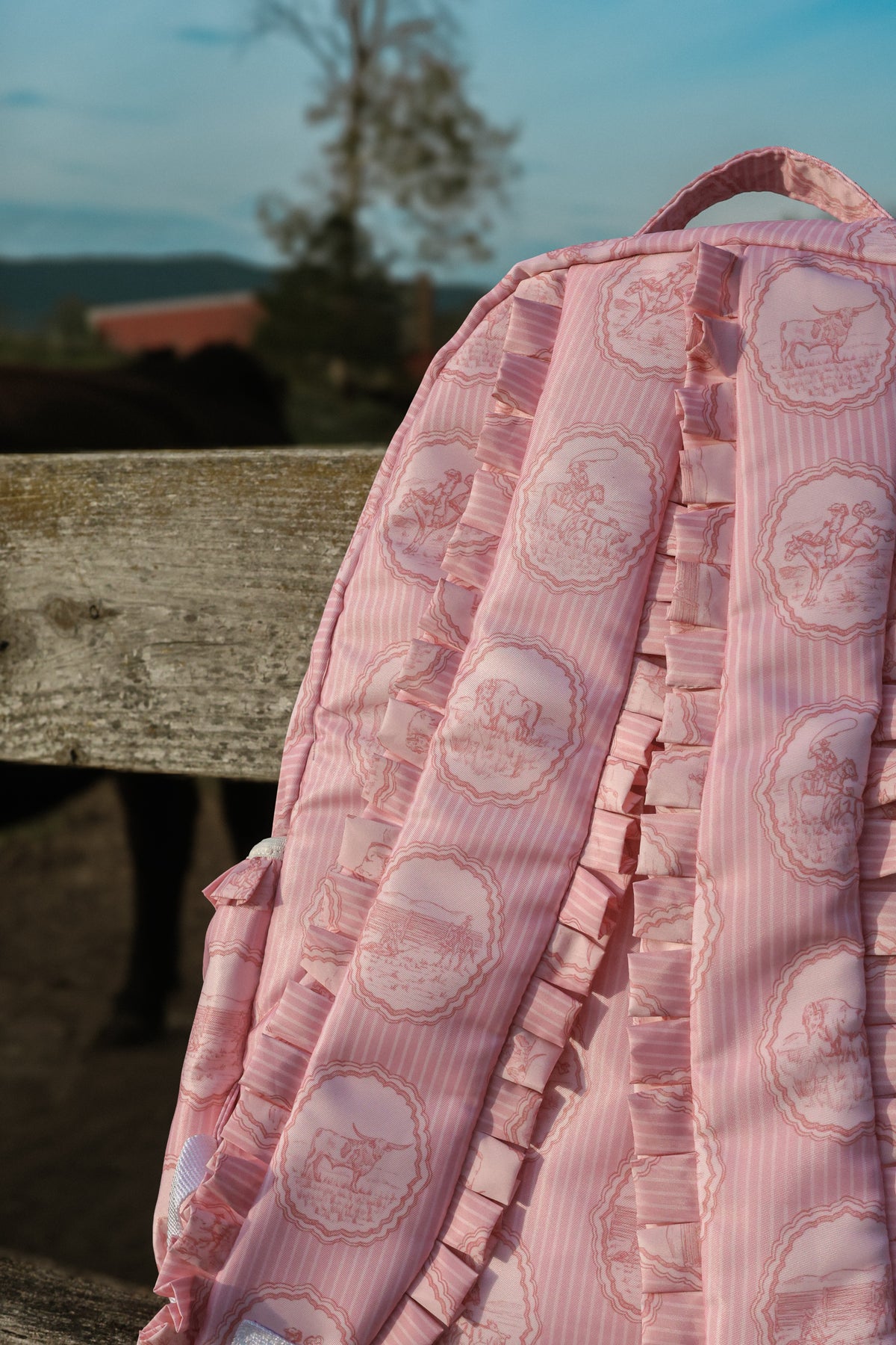 Western Ruffle Backpack | PREORDER