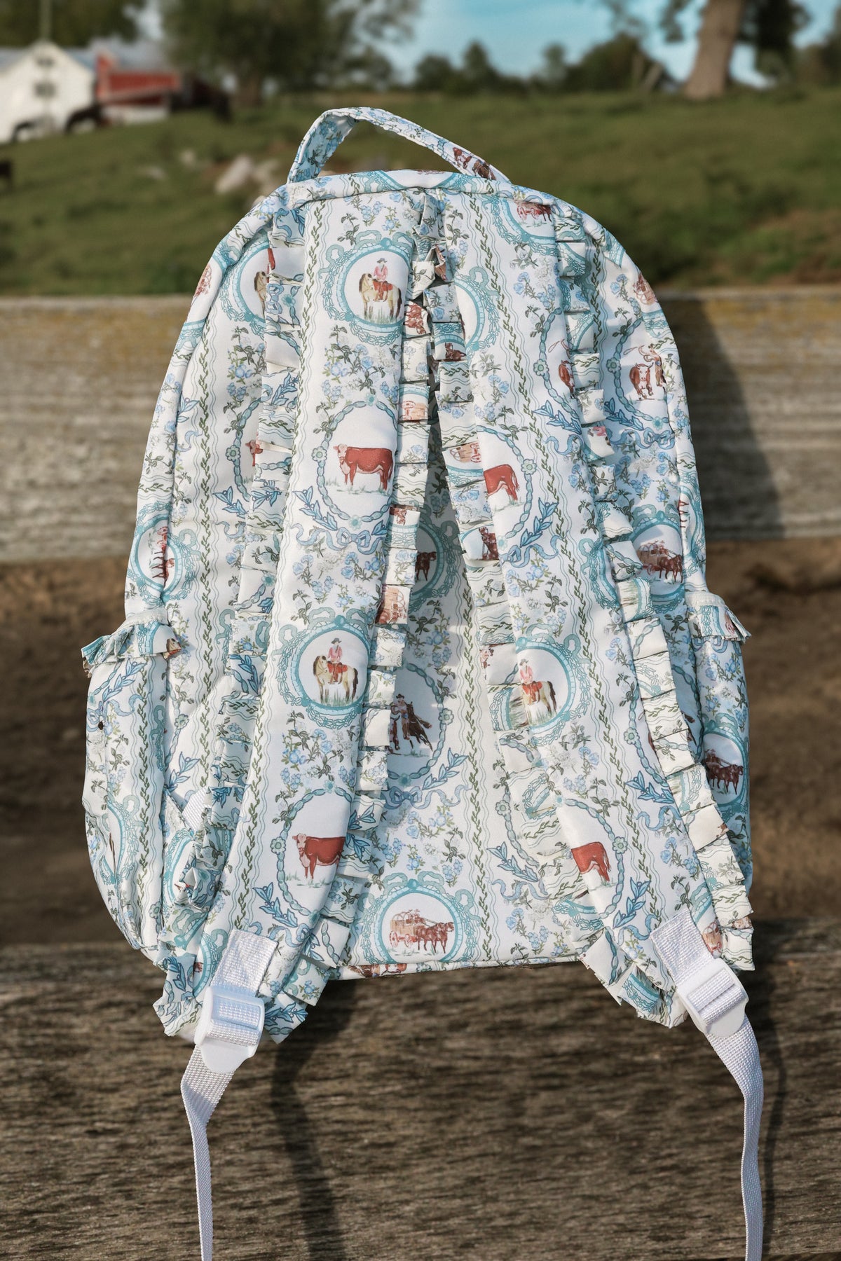 Western Ruffle Backpack | PREORDER