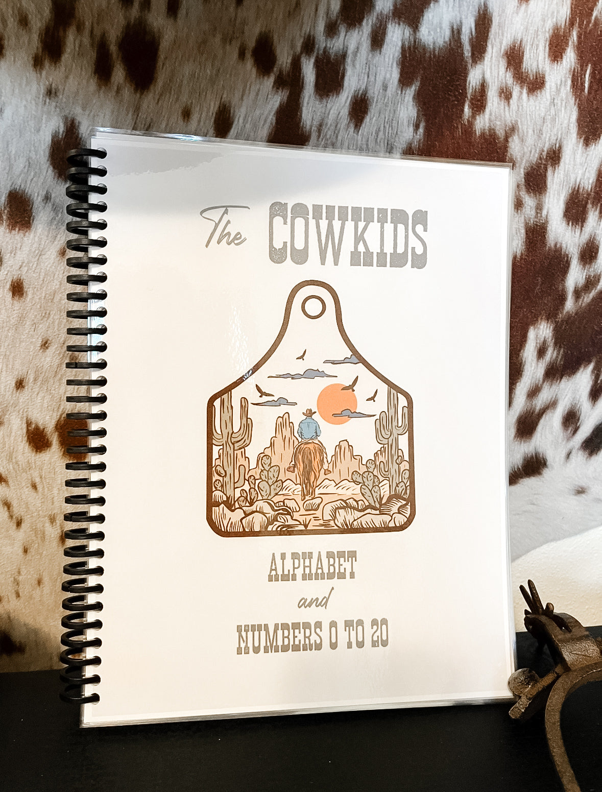 Cowkid Ranch Workbook – Reusable ABC & 123 Dry Erase Book