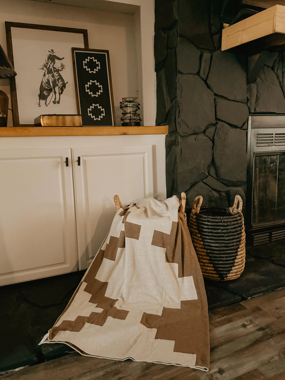 Western Heirloom Cotton Throw Blanket