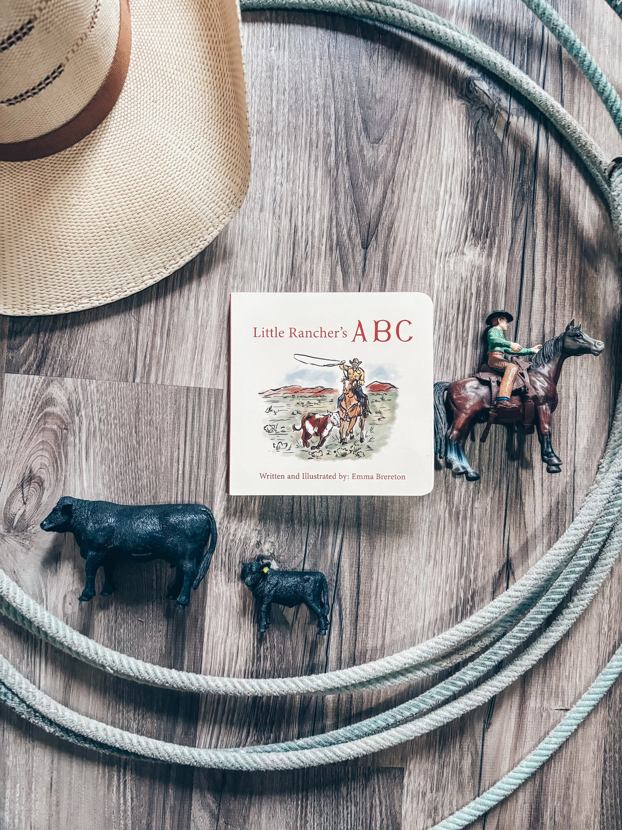 Little Rancher’s ABC Board Book - PREORDER