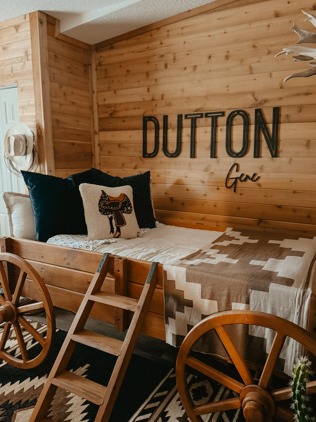 Western Heirloom Cotton Throw Blanket