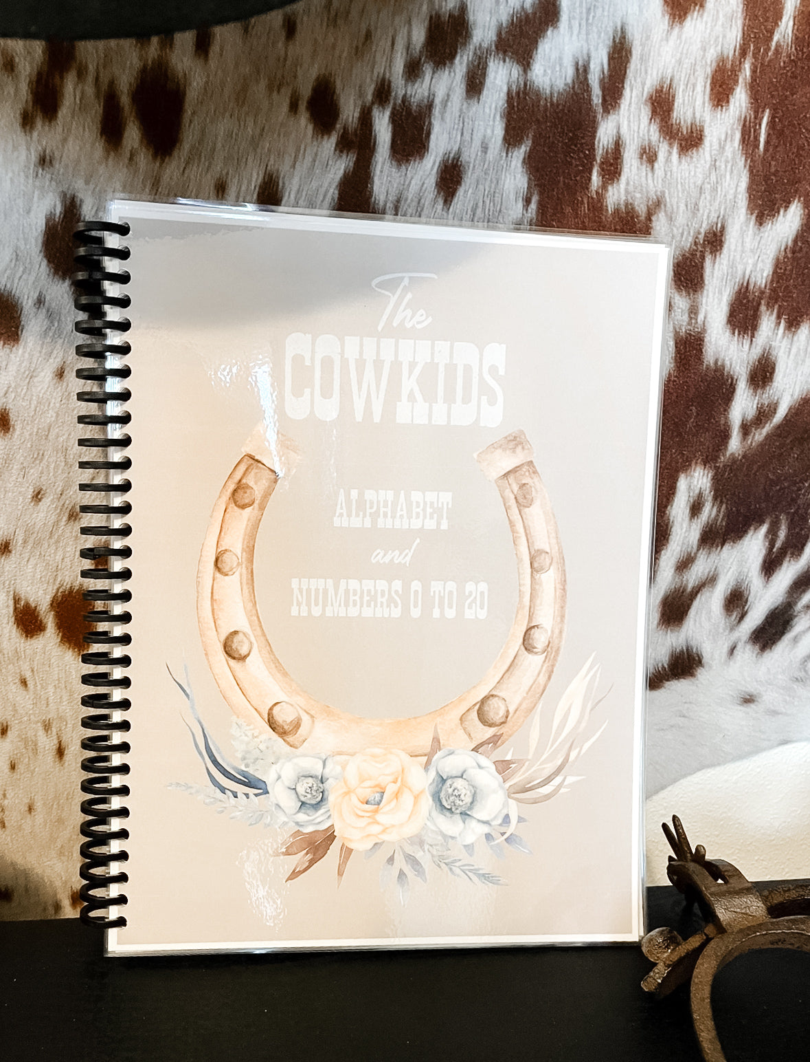 Cowkid Ranch Workbook – Reusable ABC & 123 Dry Erase Book