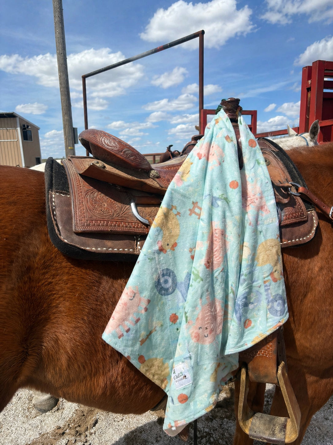 Hazel’s Farm Beach Towel