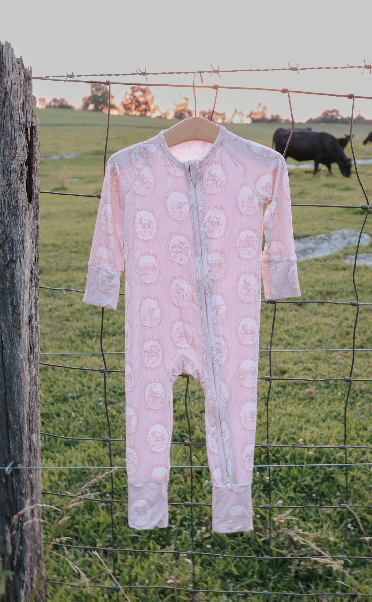 The Cowgirl Western Heirloom Bamboo Sleeper | PREORDER