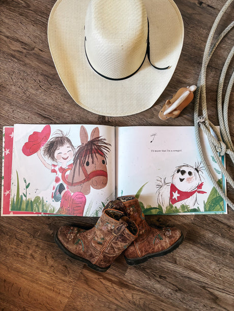 I Wanna Be A Cowgirl Hardcover Book - PREORDER