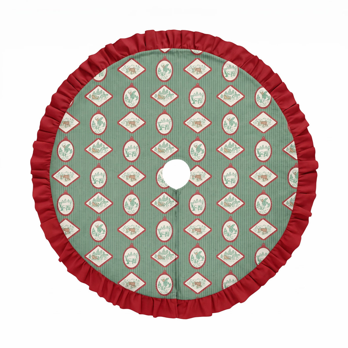 A Western Christmas Tree Skirt | PREORDER