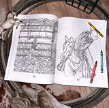 Color Me Cowgirl Coloring Book