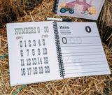 Farm Kid Workbook – Reusable ABC & 123 Dry Erase Book