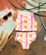 Blush Bridle Bow Bikini