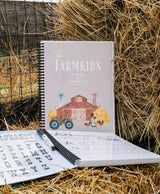 Farm Kid Workbook – Reusable ABC & 123 Dry Erase Book