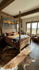 Western Heirloom Cotton Throw Blanket