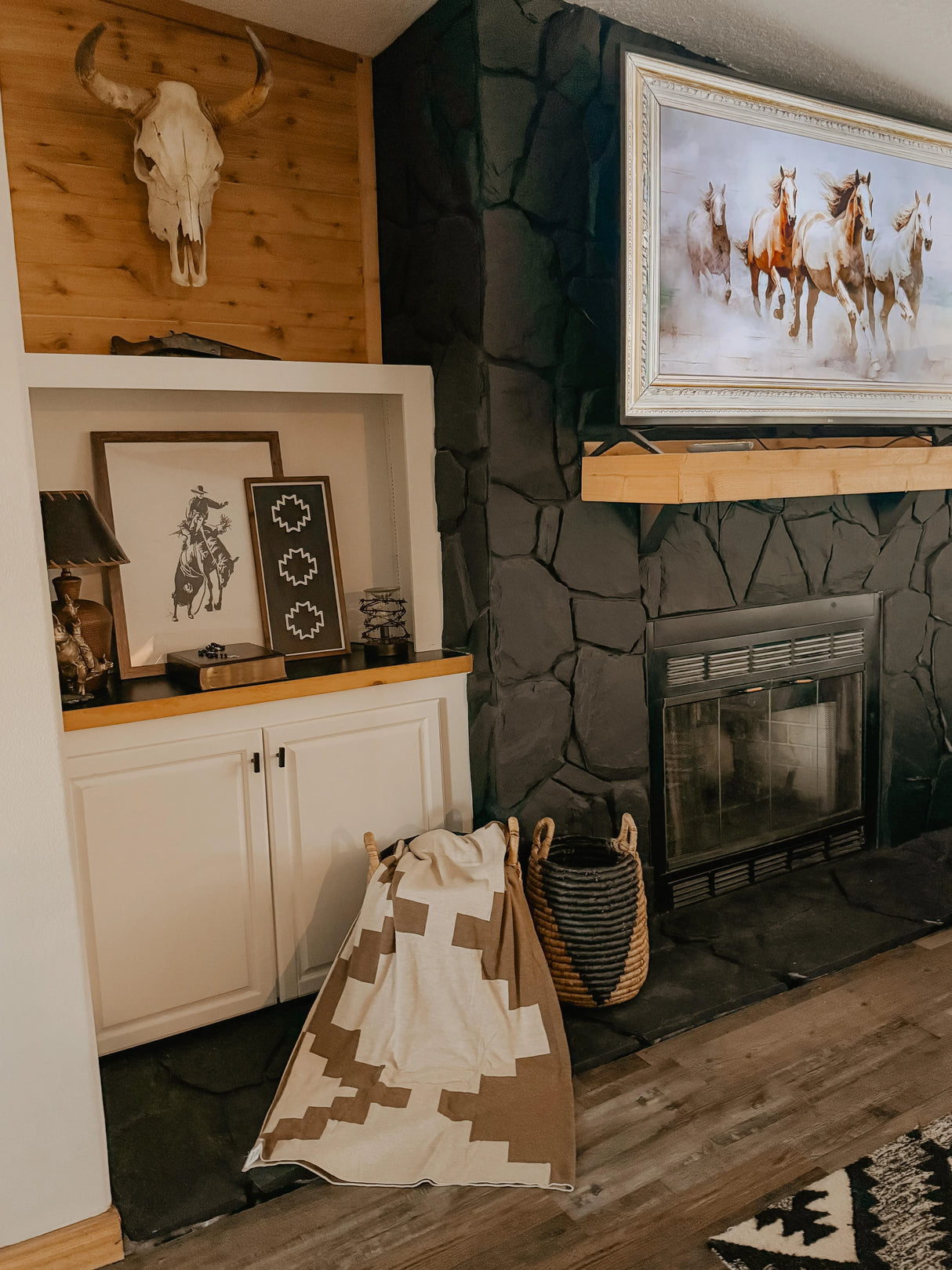 Western Heirloom Cotton Throw Blanket