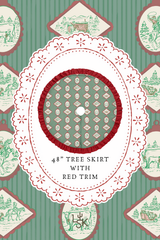 A Western Christmas Tree Skirt | PREORDER