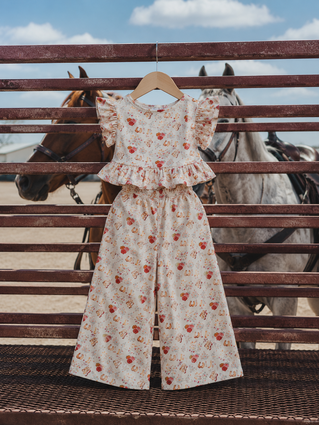 Wildflower Pony Ruffle Set