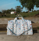 Western Quilted Ruffle Duffle Bag | PREORDER