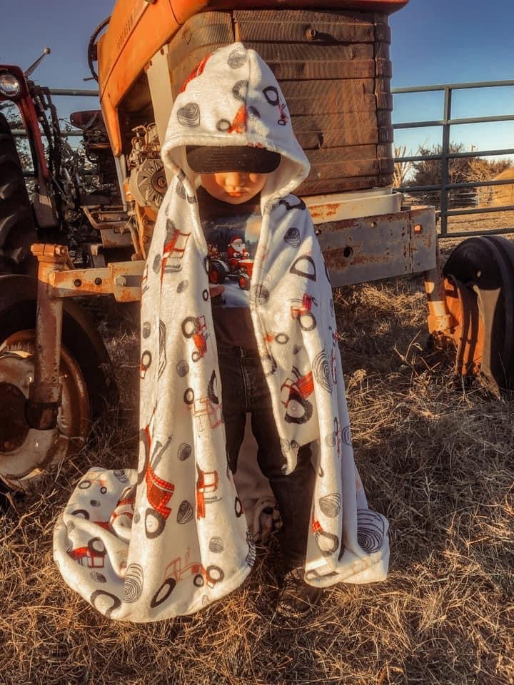 Hooded Kids Blanket