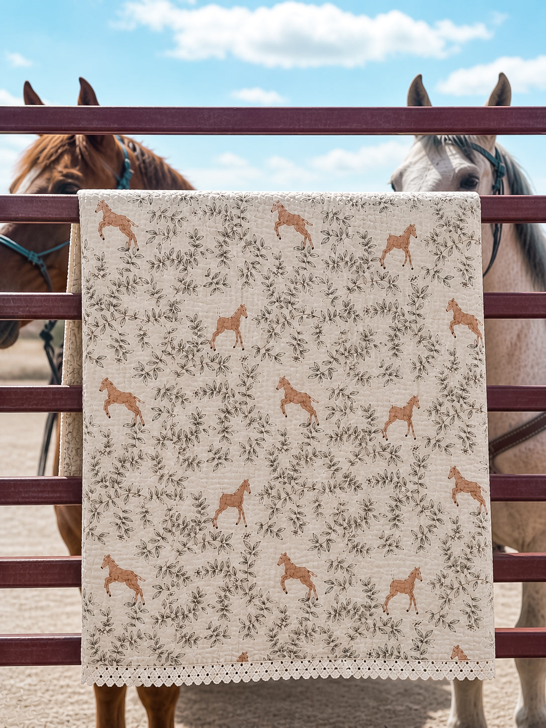 Prairie Foal Muslin Blanket