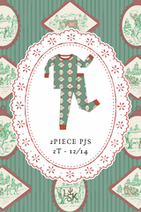 A Western Christmas Two Piece Pajama Set | PREORDER