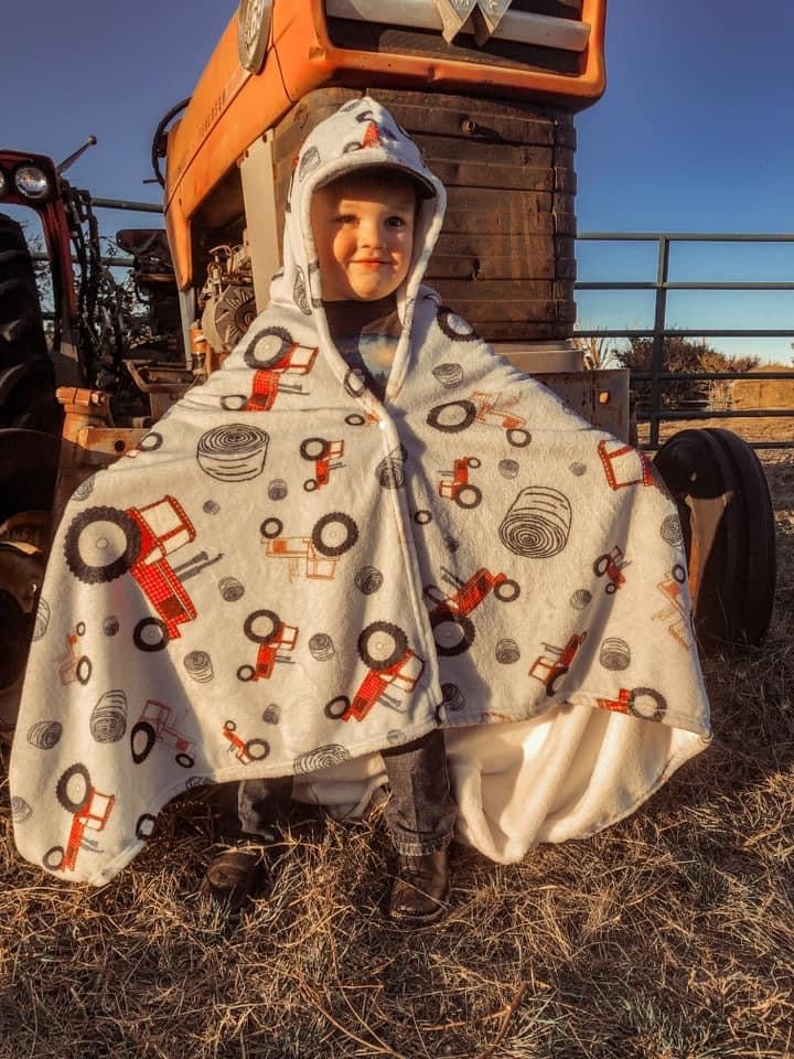 Hooded Kids Blanket