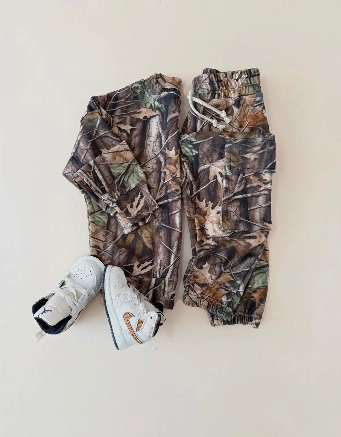 Cargo Jogger Set | Camo