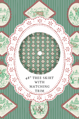 A Western Christmas Tree Skirt | PREORDER
