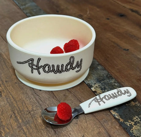 Howdy Suction Bowl Set