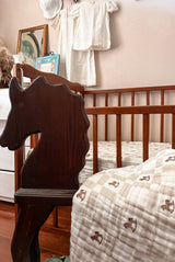 Vintage Ranch Crib Sheet