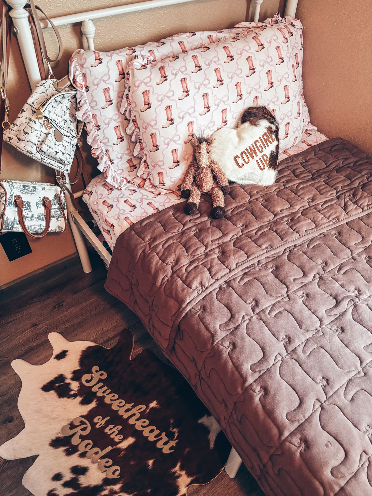 Boots Bamboo Quilted Blanket - PREORDER