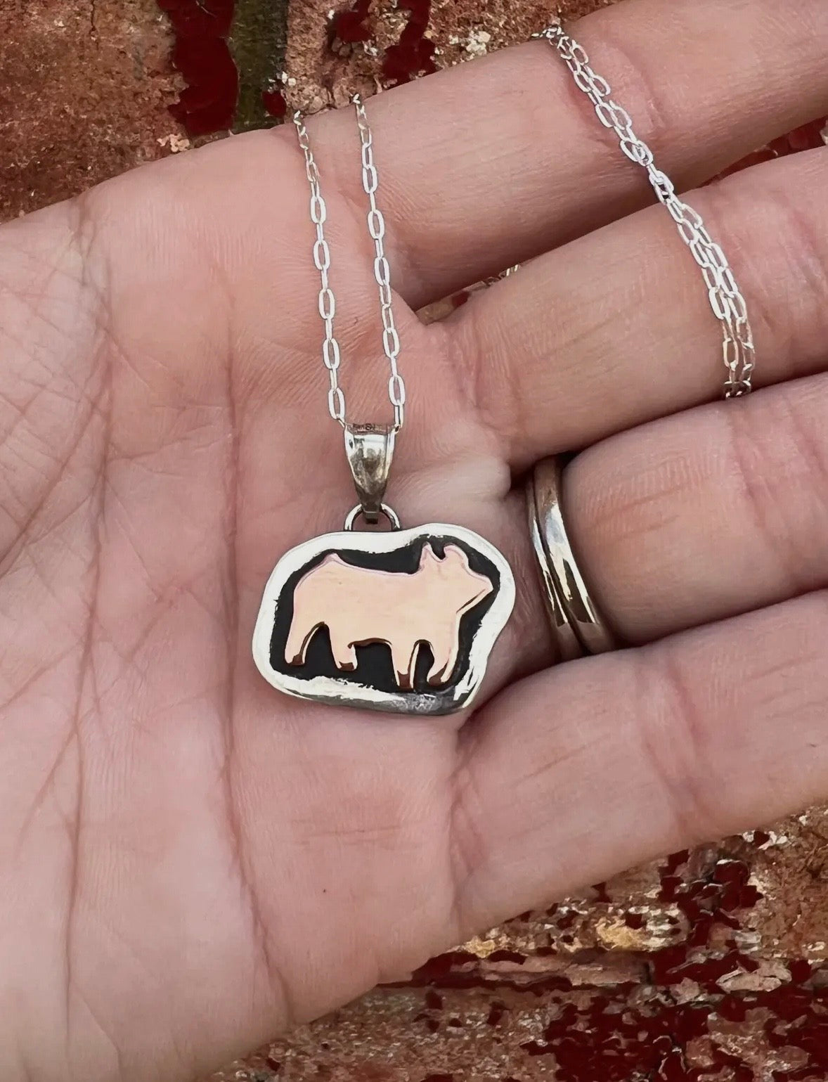 Livestock Sterling Silver Necklace