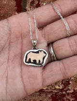 Livestock Sterling Silver Necklace