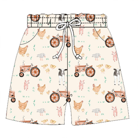 On the Farm Swimming Trunks