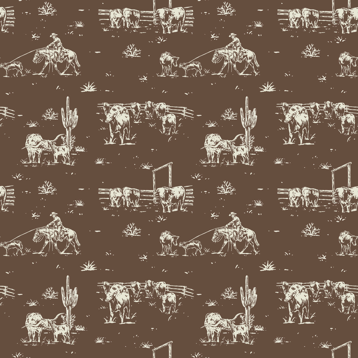 Old West Pastures Swimming Trunks