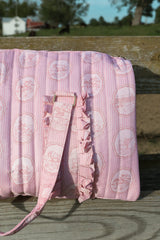 Western Quilted Ruffle Duffle Bag | PREORDER