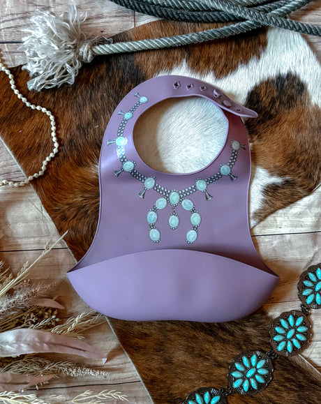 The Pretty Turquoise Bib