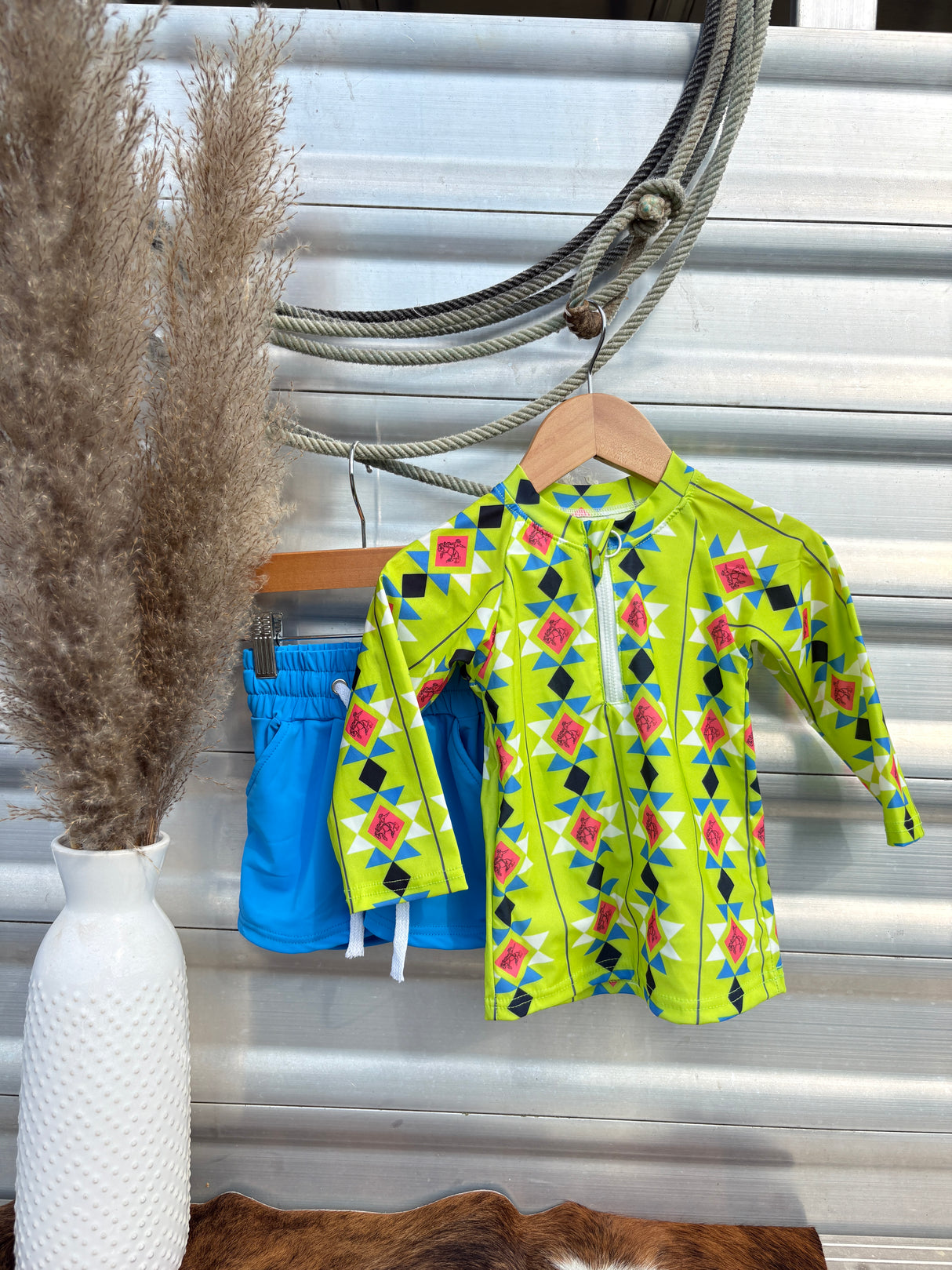 Neon Mesa Swim Set
