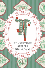 A Western Christmas Bamboo Convertible Sleeper | PREORDER