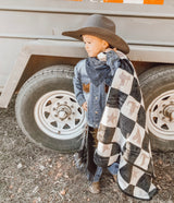 The Cowboy Checkmate Blanket