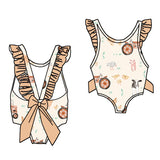 On the Farm One Piece Bow Swimsuit